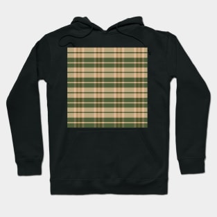 Autumn Aesthetic Daviana 1 Hand Drawn Textured Plaid Pattern Hoodie